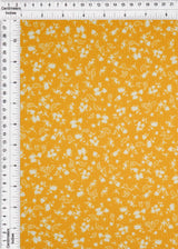 1 Yard Polyester Spandex Yummy Rib Knit Fabric Paisley Floral Print Soft Stretch 58/60" Width