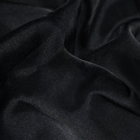 Sparkle Nylon Organza - Black