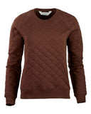 Boxercraft Women's Quilted Crewneck Pullover