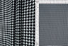 4×2 Yummy Rib Houndstooth Knit 96% Polyester, 58/60? Width Soft Stretch Fabric for Apparel & DIY Projects