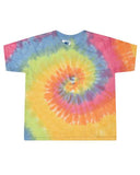 Camiseta teñida anudada para niños pequeños