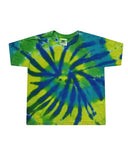 Camiseta teñida anudada para niños pequeños
