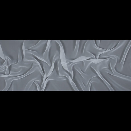 Polyester Chiffon - White - Regina Collection