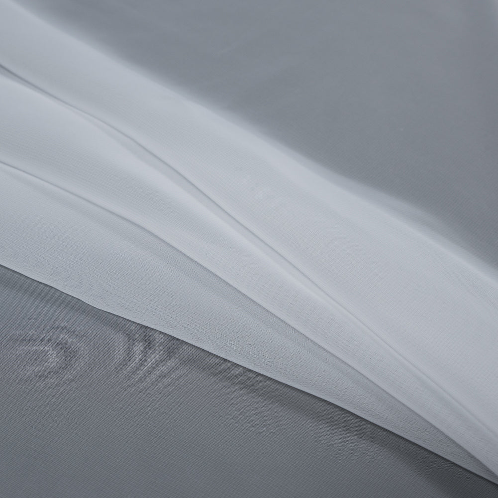 Polyester Chiffon - White - Regina Collection