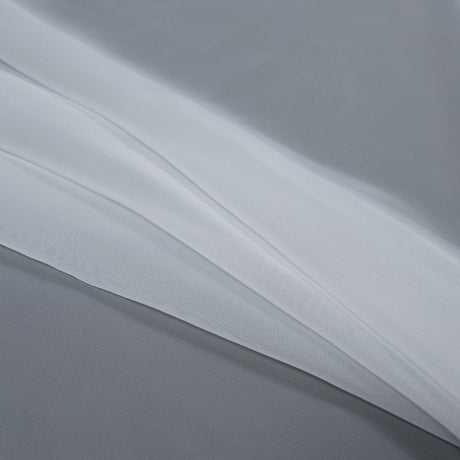 Polyester Chiffon - White - Regina Collection