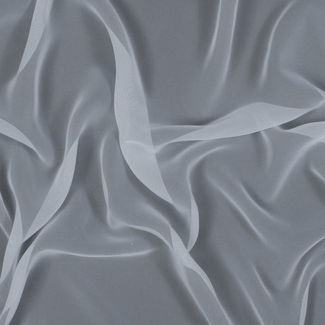 Polyester Chiffon - White - Regina Collection