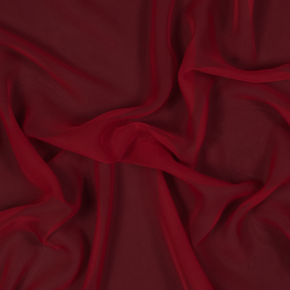 Polyester Chiffon - Red - Regina Collection