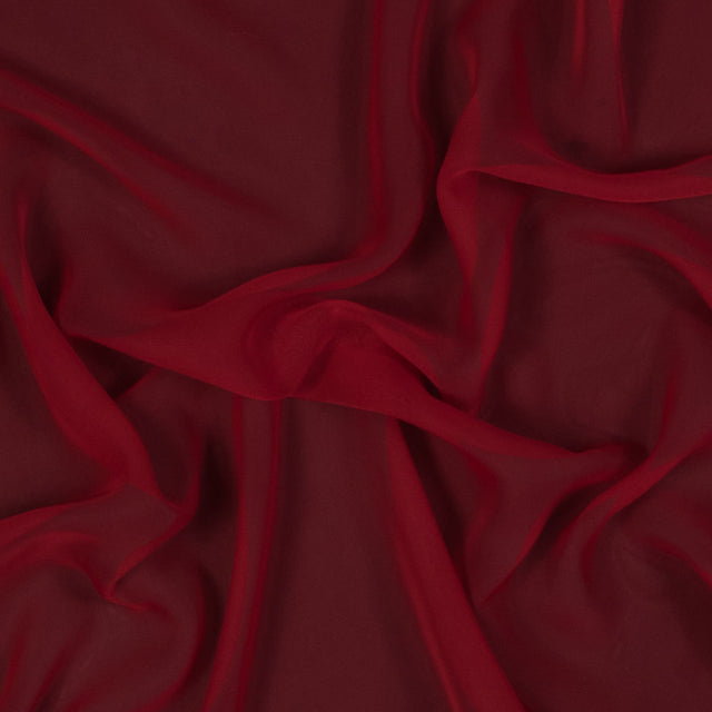 Polyester Chiffon - Red - Regina Collection