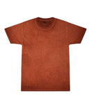 Camiseta para hombre con lavado de aceite