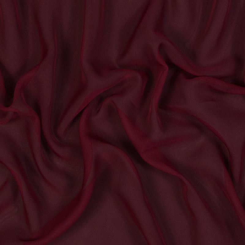 Polyester Chiffon - Garnet - Regina Collection
