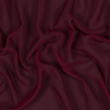 Polyester Chiffon - Garnet - Regina Collection