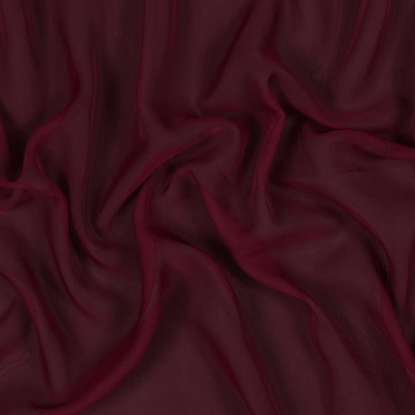 Polyester Chiffon - Garnet - Regina Collection