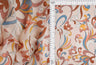 Printed Chiffon Pucci Print Fabric Blush Aqua