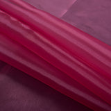 Iridescent Polyester Organza - Raspberry
