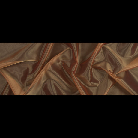 Iridescent Polyester Organza - Orange