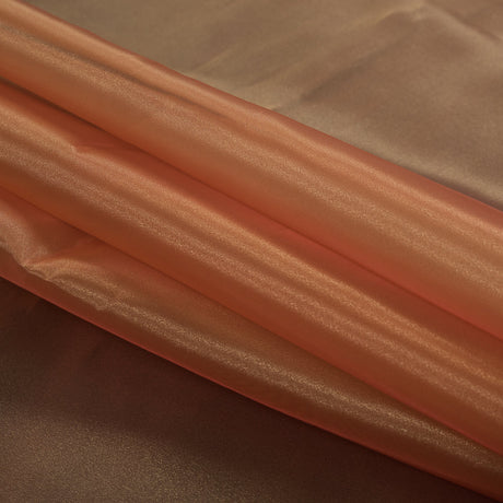 Iridescent Polyester Organza - Orange