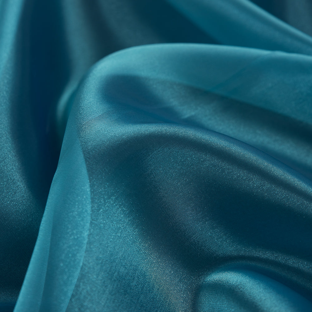Iridescent Polyester Organza - Jade