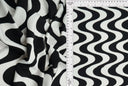 1 Yard DTY Geo Print Fabric Polyester Spandex Stretch Knit 58/60 Inches