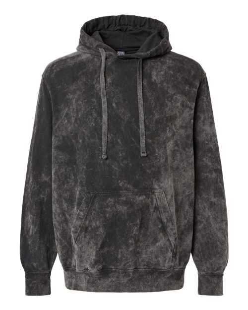 Premium Fleece Mineral Wash Hooded Sweatshirt