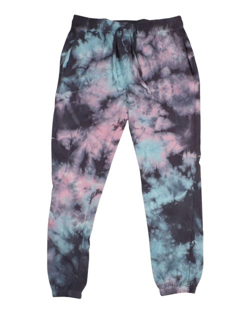 Premium Fleece Tie-Dyed Sweatpants