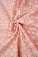 1 Yard Modern Geometric Brushed DTY Knit Fabric Soft Stretch Material 58/60" Wide