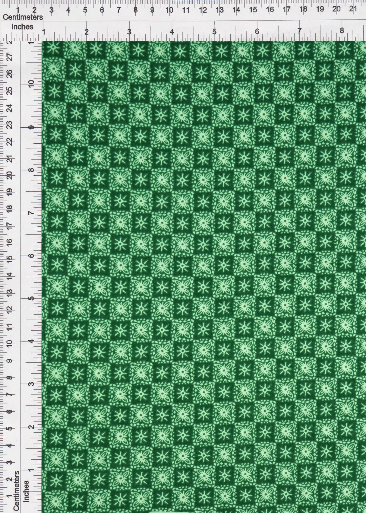 1 Yard Geometric DTY Brushed Knit Fabric Soft Stretch 58 Inches Wide