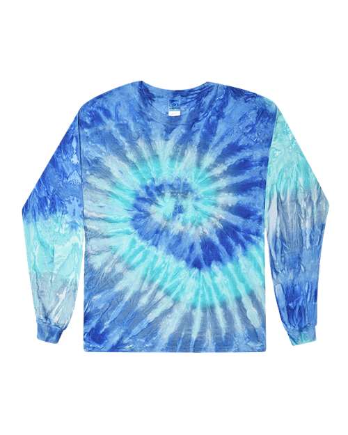 Colortone Youth Tie-Dyed Long Sleeve T-Shirt