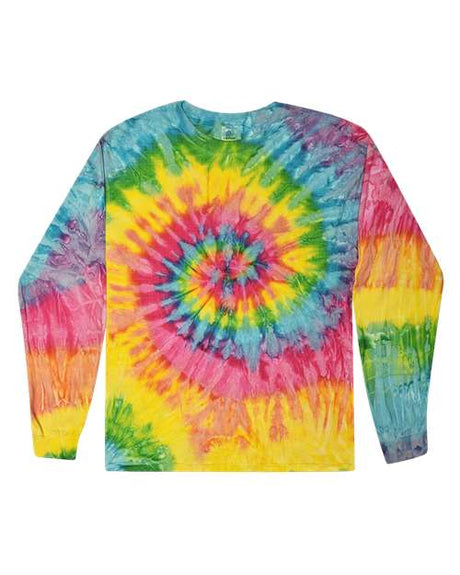 Colortone Youth Tie-Dyed Long Sleeve T-Shirt