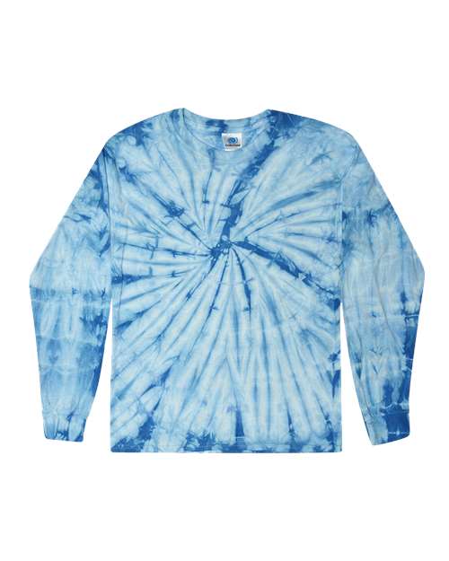 Colortone Youth Tie-Dyed Long Sleeve T-Shirt