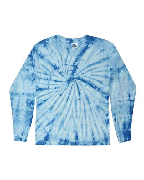 Colortone Youth Tie-Dyed Long Sleeve T-Shirt