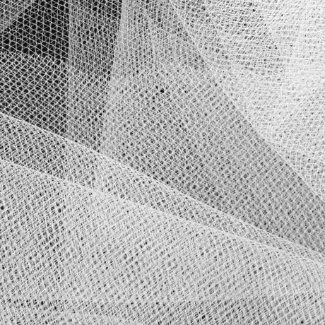 Nylon Tulle 108" - White - Pavlova Wide Collection