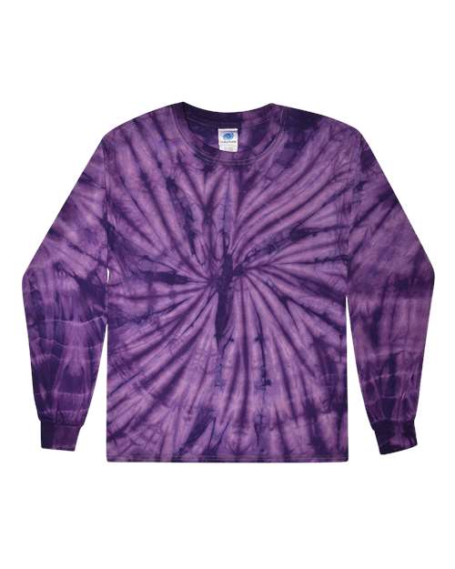 Colortone Youth Tie-Dyed Long Sleeve T-Shirt
