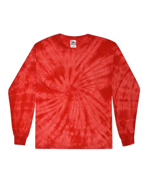 Colortone Youth Tie-Dyed Long Sleeve T-Shirt