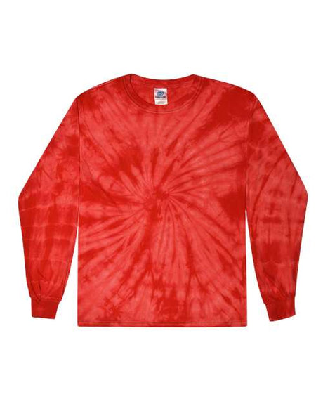 Colortone Youth Tie-Dyed Long Sleeve T-Shirt