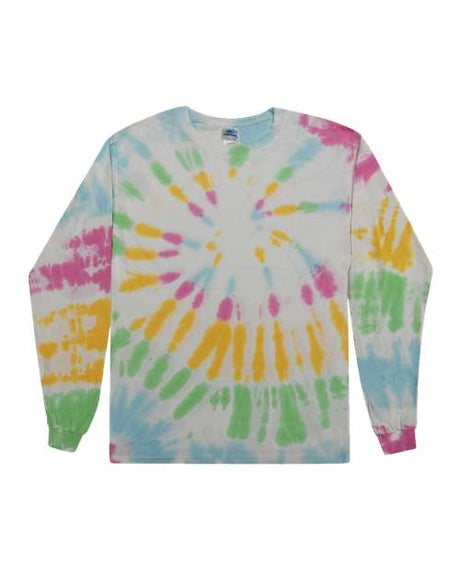 Colortone Youth Tie-Dyed Long Sleeve T-Shirt