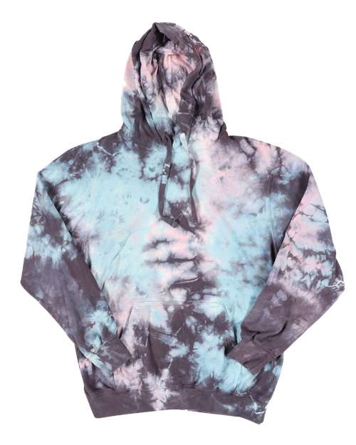 Premium Fleece Tie-Dyed Hooded Sweatshirt