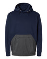 Unisex Mixed Media Hooded Sweatshirt