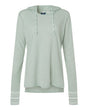 Women's Heathered Jersey Hooded Tunic