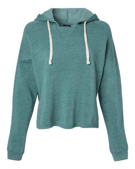 Women's Angel Fleece Crop Hooded Sweatshirt