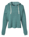 Women's Angel Fleece Crop Hooded Sweatshirt