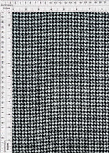 Bubble Satin Houndstooth Print Fabric