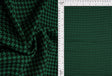Bubble Satin Houndstooth Print Fabric