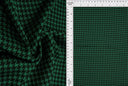 Bubble Satin Houndstooth Print Fabric