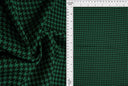 1 yarda de tela satinada burbuja con estampado pata de gallo, 58/59'' de ancho 97% poliéster, 3% spandex