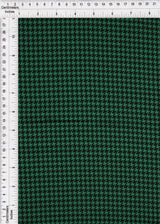 Bubble Satin Houndstooth Print Fabric
