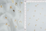 French Terry Bird Foil Knit Fabric