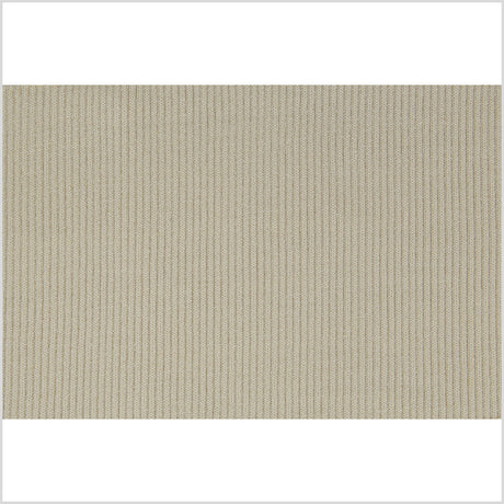 Vegas Beige Rib Knit Trim - 7" x 38"