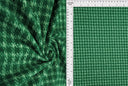 1 yarda de tela de punto DTY cepillada con estampado de cuadros a cuadros, suave y elástica, 58/60 pulgadas de ancho