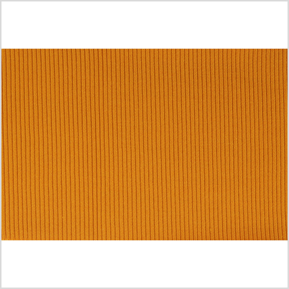 H. Light Gold Acrylic/Spandex 7" X 38" Rib Knit Trim