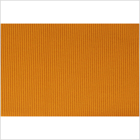 H. Light Gold Acrylic/Spandex 7" X 38" Rib Knit Trim